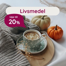 Livsmedel - upp till 20 %